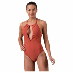 Pieces Belma Swimsuit Red* Simning|Badkläder