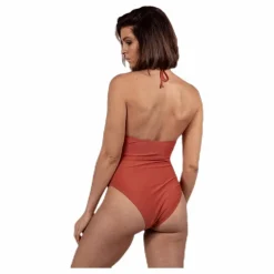 Pieces Belma Swimsuit Red* Simning|Badkläder