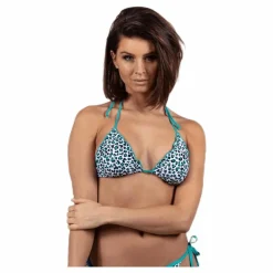 Pieces Benedicte Triangle Bra Green* Simning|Badkläder