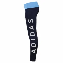 adidas Big Text Tights Youth Blue/Black*Barn Tights|Träning