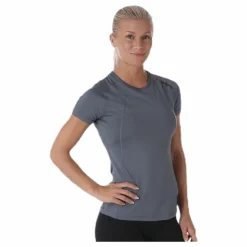 Newline BLACK Airflow Tee Grey* T-Shirts|Löpning