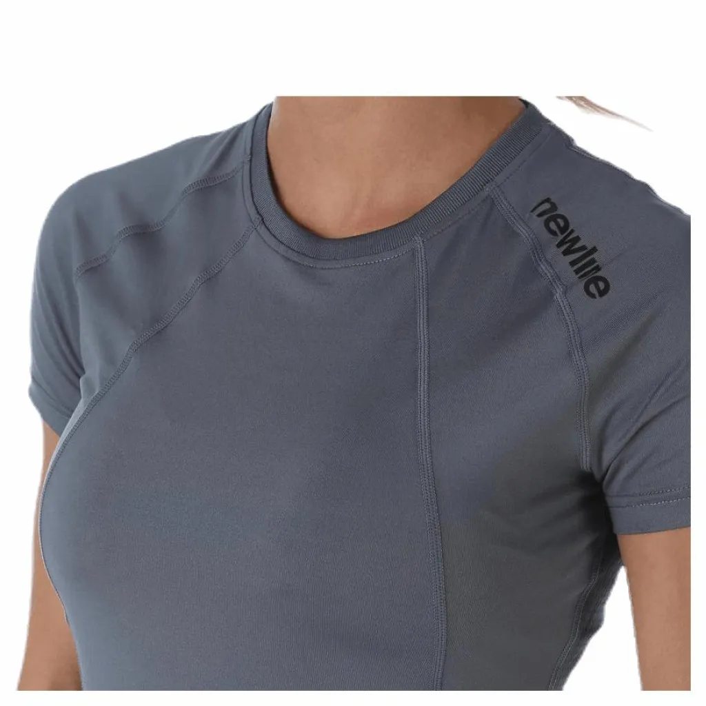 Newline BLACK Airflow Tee Grey* T-Shirts|Löpning