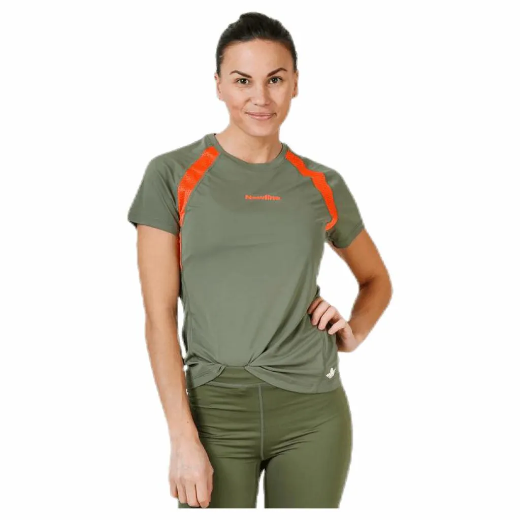 Newline Black Feather Tee Green* T-Shirts|Löpning