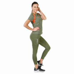 Newline Black Feather Tee Green* T-Shirts|Löpning