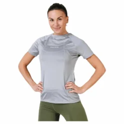 Newline Black Tech Tee Grey* T-Shirts|Löpning