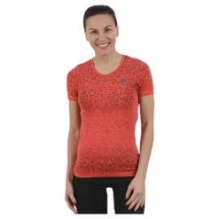 Odlo Blackcomb Light SS Pink/Grey* Underställ|Löpning