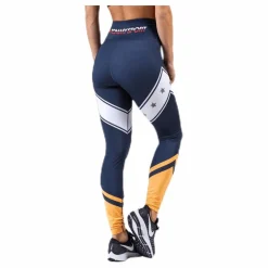 Tommy Hilfiger Sport Block Legging Stars Full Length Blue* Tights|Träning