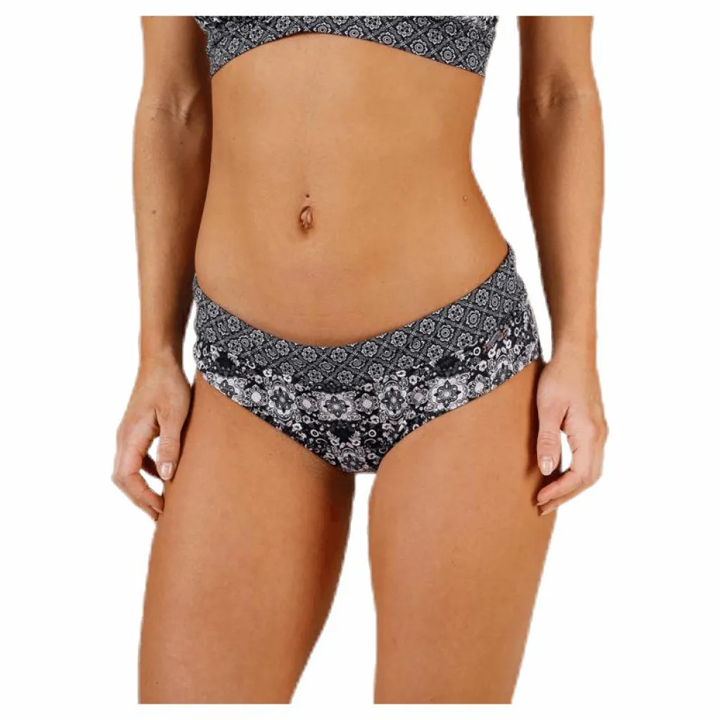 Odd Molly Blossom Bikini Bottom Black* Simning|Badkläder