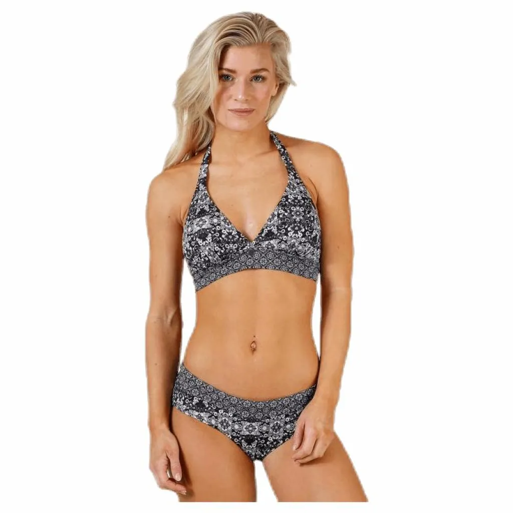 Odd Molly Blossom Bikini Bottom Black* Simning|Badkläder