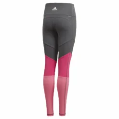 adidas Bold Block Youth Pink/Grey*Barn Tights|Träning
