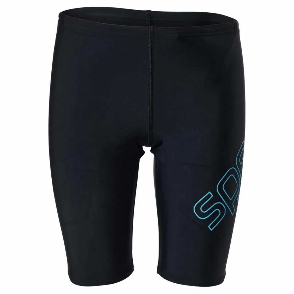 Speedo Boom Logo Placement Jammer Blue/Black*Barn Simning|Badkläder