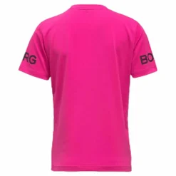 Björn Borg Borg Performance Tee Junior Pink*Barn T-Shirts|Träning