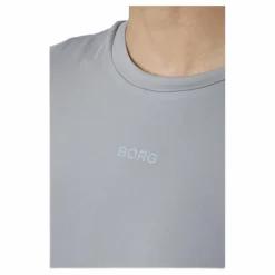 Björn Borg Borg Regular Tee Grey* T-Shirts|Träning