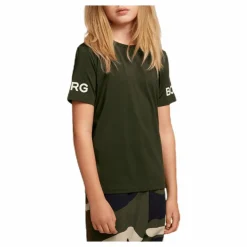 Björn Borg Borg Tee Junior Green*Barn T-Shirts|Träning