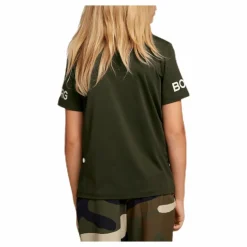 Björn Borg Borg Tee Junior Green*Barn T-Shirts|Träning