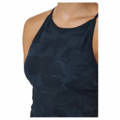 Casall Botanical Strap Tank Botanical Blue* Linnen|Träning