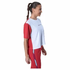 Tommy Hilfiger Sport Boxy T-Shirt Short Sleeve Pink/White* T-Shirts|Träning