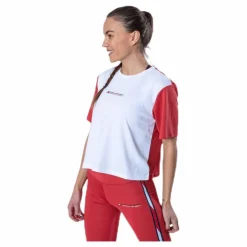 Tommy Hilfiger Sport Boxy T-Shirt Short Sleeve Pink/White* T-Shirts|Träning