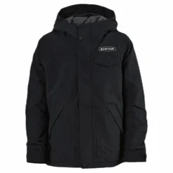 Burton Boys Dugout Jacket Black*Barn Alpint|Jackor