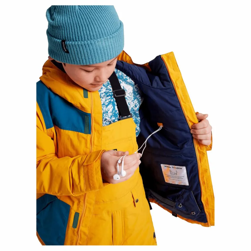 Burton Boys Dugout Jk Cadmium Yellow*Barn Alpint|Jackor