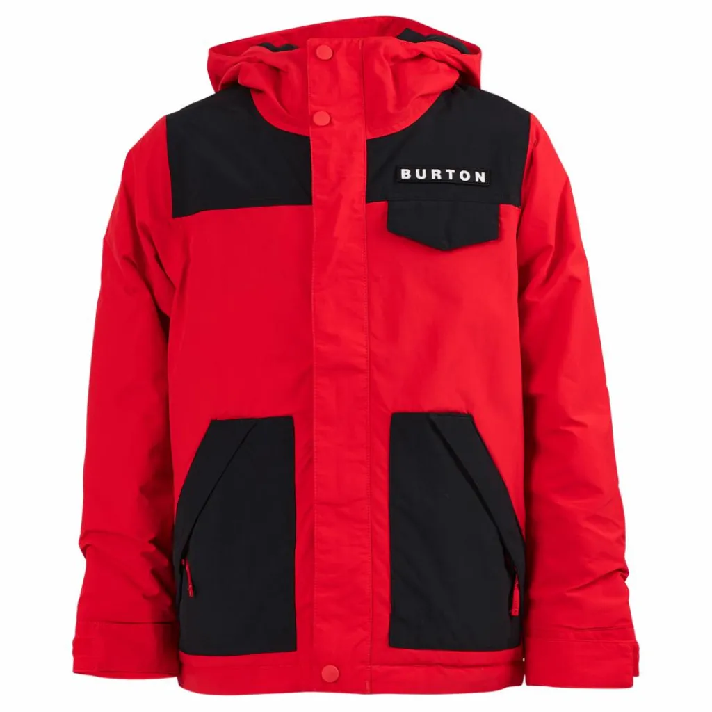 Burton Boys' Dugout 2l Jacket Tomato*Barn Alpint|Jackor