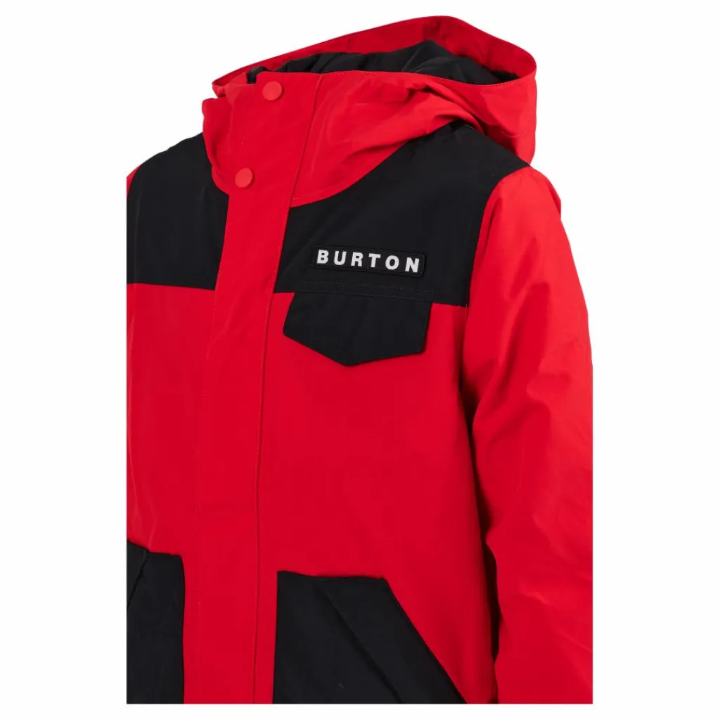 Burton Boys' Dugout 2l Jacket Tomato*Barn Alpint|Jackor