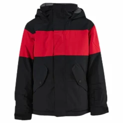 Burton Boys Symbol Jacket Black/Red*Barn Alpint|Jackor
