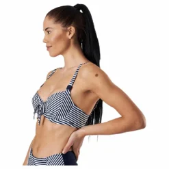Abecita Brighton Unique Wire Bra Blue/White* Simning|Badkläder