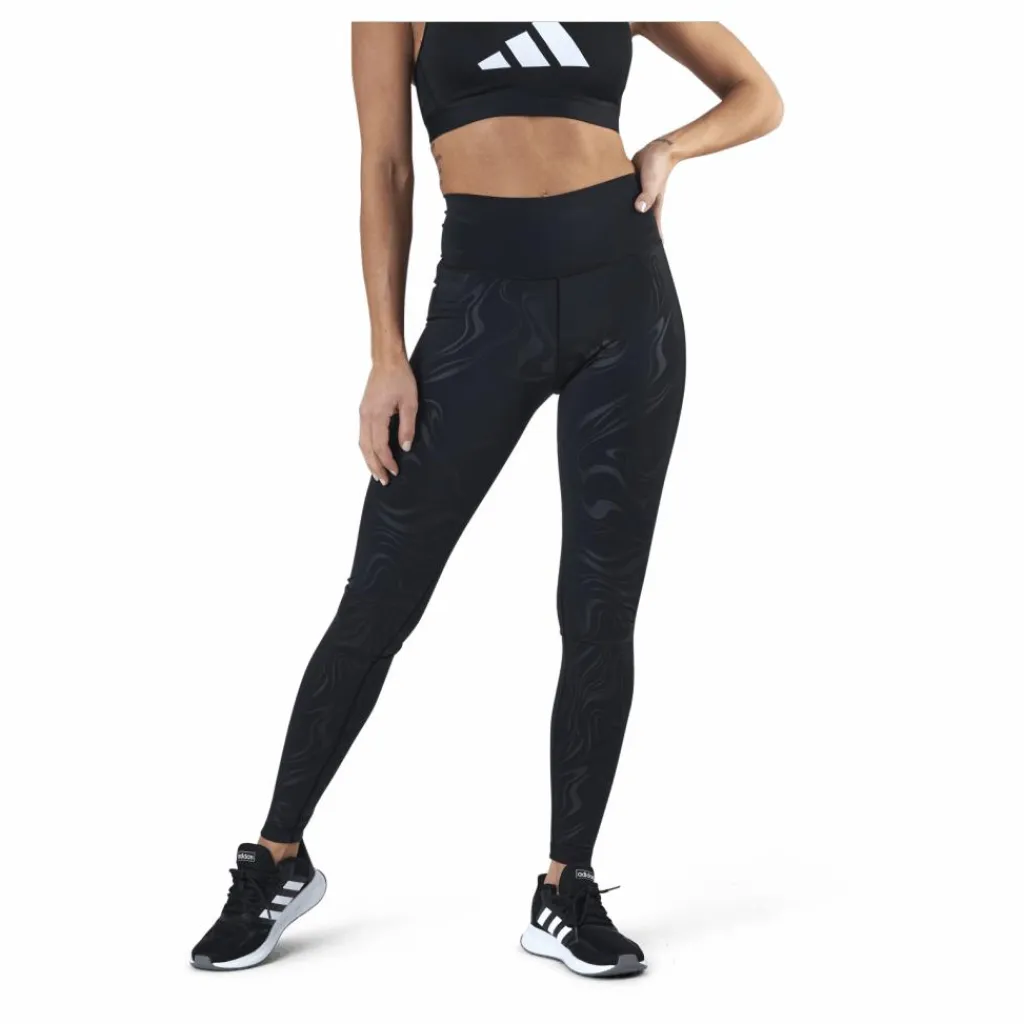 adidas BT L Glam On Tight Black* Tights|Träning