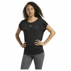 Reebok Burnout Tee Black* Träning|T-Shirts
