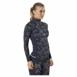 Kari Traa Butterfly Half-Zip Shirt Blue* Alpint|Tröjor