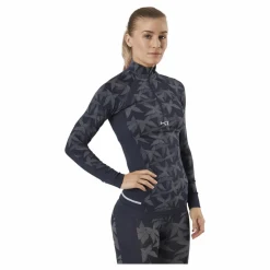 Kari Traa Butterfly Half-Zip Shirt Blue* Alpint|Tröjor