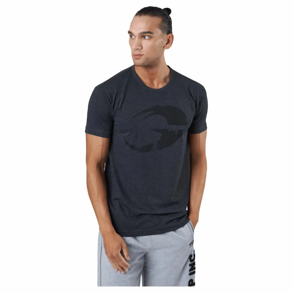 GASP Cadet Tee Dark Grey Melange* T-Shirts|Träning