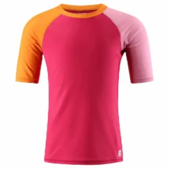 Reima Camiguin Sunproof Recycled Swim Shirt Pink*Barn Simning|Badkläder