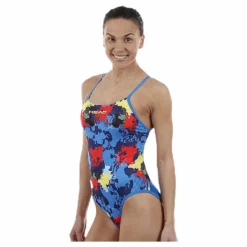 Head Camo Blue/Red* Simning|Badkläder