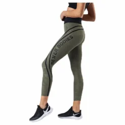 Better Bodies Camo High Tights Patterned/Green* Tights|Träning