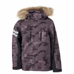 Lindberg Camo Jacket Dusty Mauve*Barn Alpint|Jackor