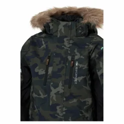 Lindberg Camo Jacket Green*Barn Alpint|Jackor