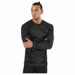 Bula Camo Merino Wool Crew Dolive* Alpint|Underställ