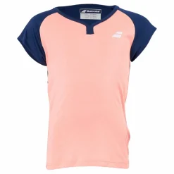 Babolat Cap Sleeve Top Play Fluo Red*Barn Racketsporter|T-Shirts