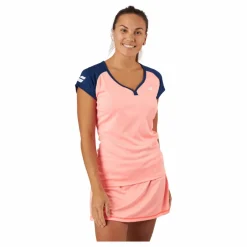 Babolat Cap Sleeve Top Play Fluo Red* Racketsporter