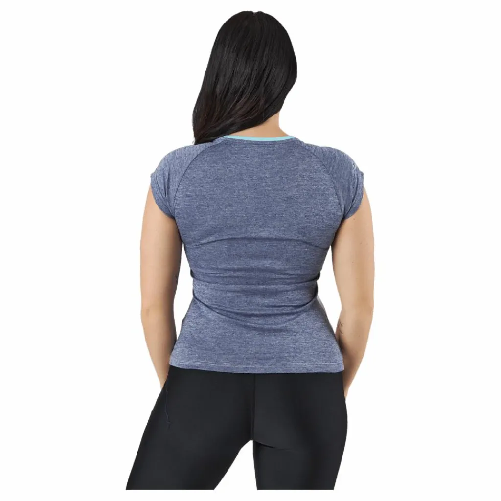 Babolat Cap Sleeve Top Play White Blue* Racketsporter|Linnen