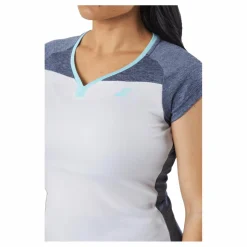Babolat Cap Sleeve Top Play White Blue* Racketsporter|Linnen