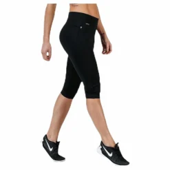 Salming Capri Logo Tights W Black* Tights|Löpning