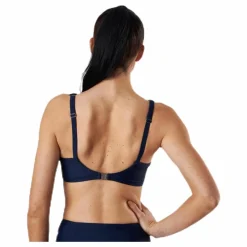Abecita Capri Twisted Solid Soft Bra Blue* Simning|Badkläder