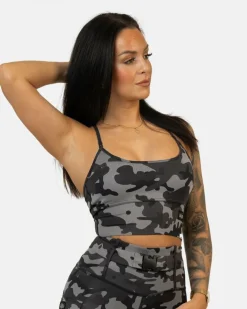 Gavelo Cargo Top Camo Stealth Dark Grey* Linnen|Träning