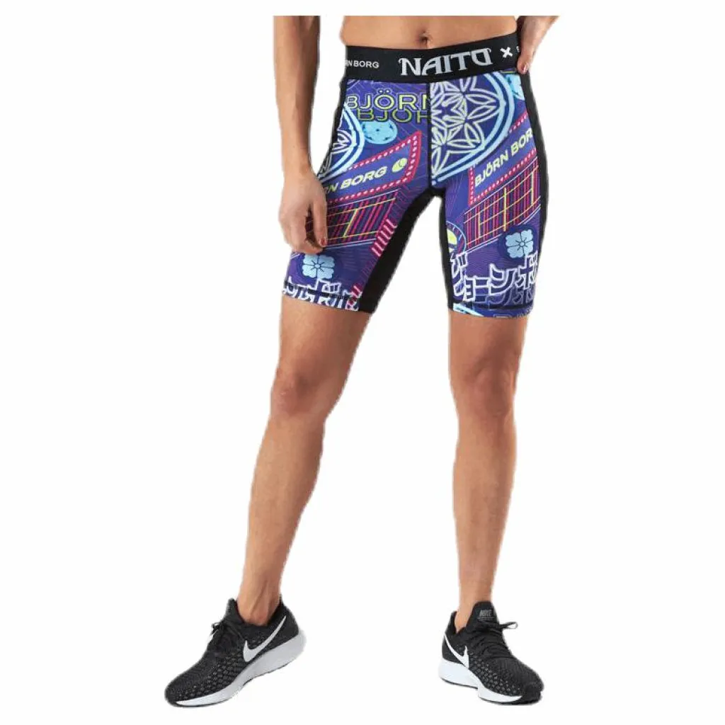 Björn Borg Carly Bike Shorts Patterned* Tights|Träning
