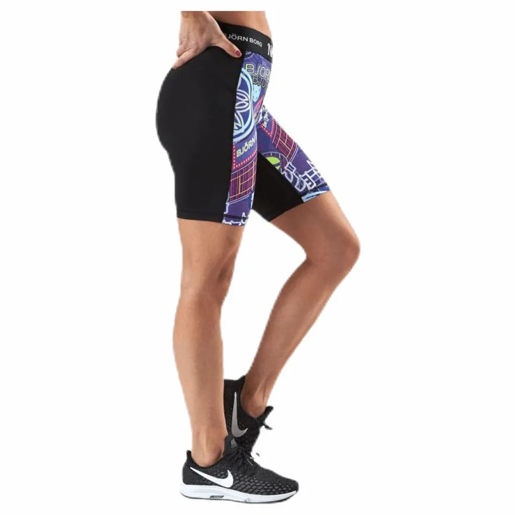 Björn Borg Carly Bike Shorts Patterned* Tights|Träning
