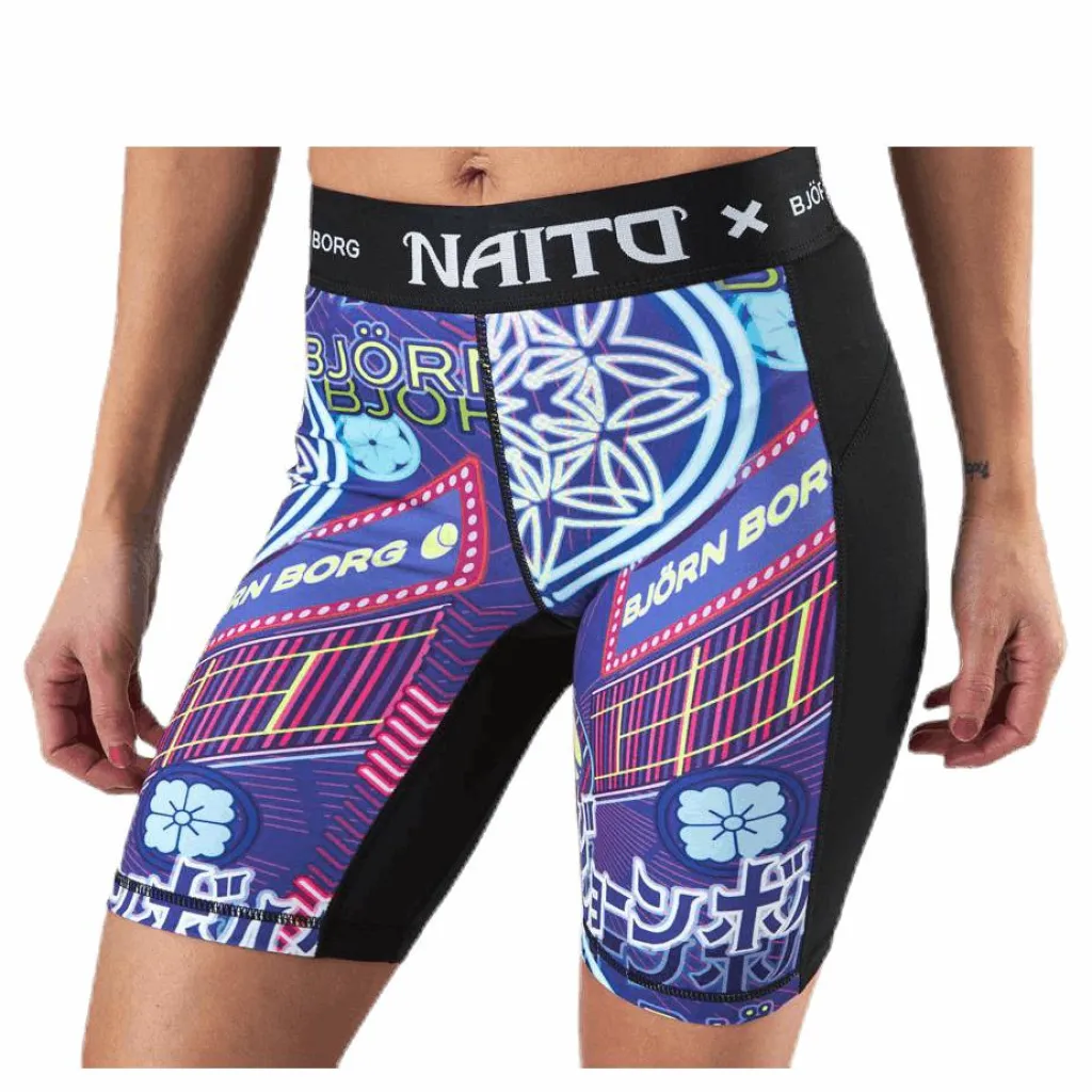 Björn Borg Carly Bike Shorts Patterned* Tights|Träning