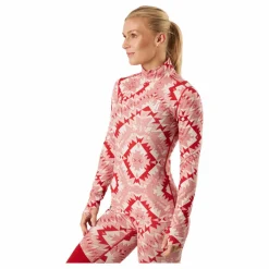 Mons Royale Cascade Merino Flex 200 Mock N Retro Red Nordtek* Alpint|Underställ